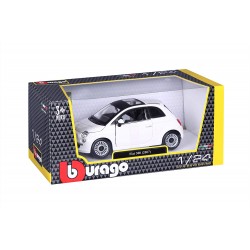 Burago 1/24 Fiat 500 del 2017