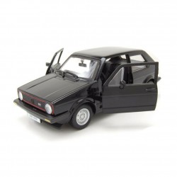 Burago 1/24 VOLKSWAGEN GOLF Mk1 GTi 1979 colore NERO
