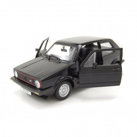 Burago 1/24 VOLKSWAGEN GOLF Mk1 GTi 1979 colore NERO