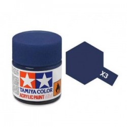 TAMIYA 81503 Mini x-3 royal blue Acrilico