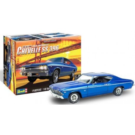 Chevelle SS 396 1:25 Plastic Model Kit 14492 MONOGRAM