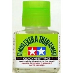 Tamiya Extra Thin Cement Quick Setting da 40ml Colla Plastic