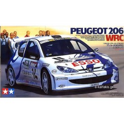 Tamiya Kit Montaggio Peugeot 206 WRC 1:24 art. 24221