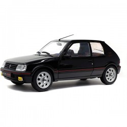 SOLIDO Auto PEUGEOT 205 GTI 1.9L MK2 1990 ONYX BLACK 1:18 Modellino SL1801707
