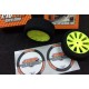 Coppia Gomme in Spugna 1/10 Grp cerchio modello Serpent misura 26