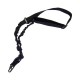 ROYAL CINGHIA A 1 PUNTO BUNGEE NERO