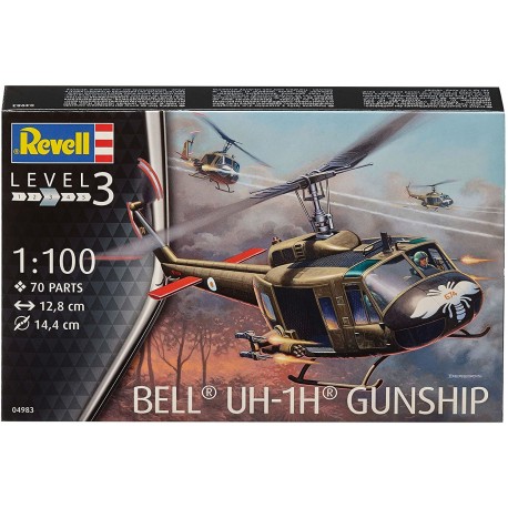 Revell 04984 UH-60A HELICOPTER elicottero KIT 1:100