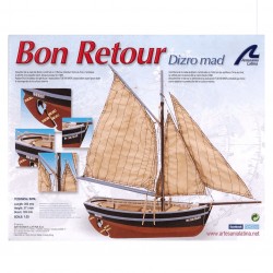 Bon Retour kit montaggio nave in legno Artesania Latina scala 1:25