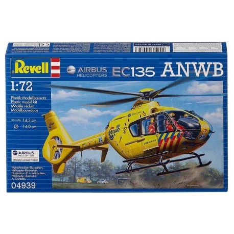 Revell 04939 ANWB EC135 Airbus HELICOPTERS elicottero KIT 1:72