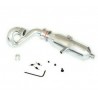T MAXX 2.5 Marmitta Scarico + Collettore + Gommino traxxas IN LINEA Cromata