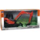 KUBOTA KX080-4 EXCAVATOR 1:18 Scale BY NEW RAY TOYS Construction ORANGE Toy