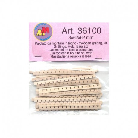 Paiolato da montatare 3x62x62 mm art.36100