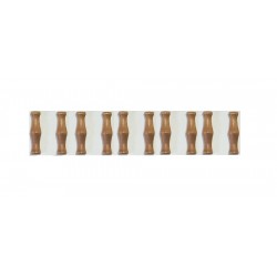 Colonnine bosso doppia 15mm confezione da pezzi 10 art. 32537