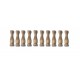 Colonna Semplice in bosso 8 mm confezione da pezzi 10 art. 32461