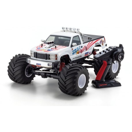 Monster Truck Kyosho USA-1 VE 1:8 4WD Readyset EP (Torx8-Brainz8 ESC)
