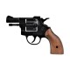 PISTOLA A SALVE REPLICA BRUNI REVOLVER OLYMPIC 6MM GUANCETTE LEGNO