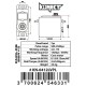 Servo standard Konect 0412LVPL  4Kg 0.12s Plastic Gear