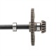Set ingranaggio centrale + pignone centrale in metallo per Funtek STX / DTX