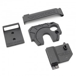 Supporto motore + coperchio batteria + coperchio ricevitore  STX -DTX