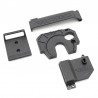 FTK-21026 Supporto motore + coperchio batteria + coperchio ricevitore  STX -DTX