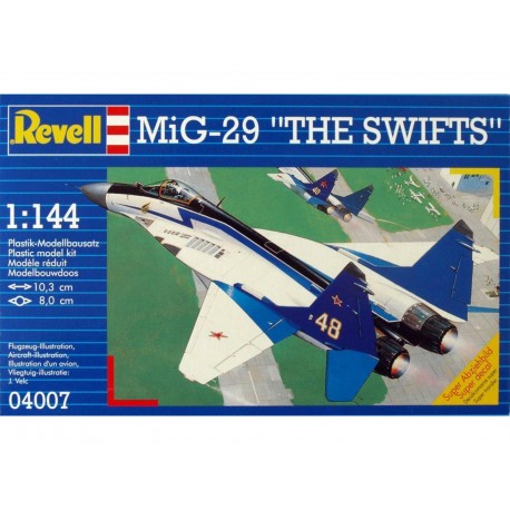 MiG-29 " THE SWIFTS "  1:144 Kit Aereo Revell 04007