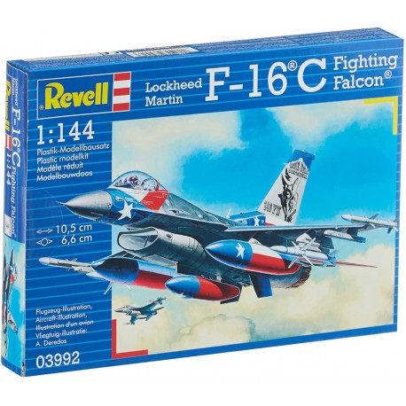 F-16C Fighting Falcon 1:144 kit Aereo Revell 03992
