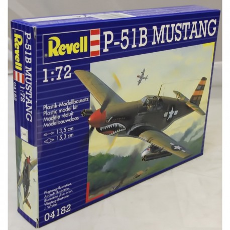P-51B Mustang 1:72 Kit Aereo Revell 04182