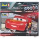 REVELL 1:24 KIT IN PLASTICA SENZA USO DI COLLA - CARS SAETTA MCQUEEN ART 07813