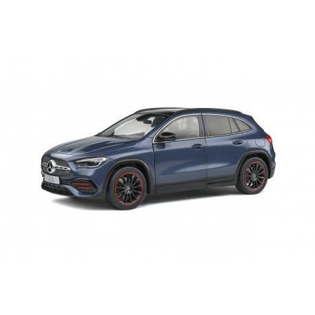 Mercedes-Benz GLA (H247) AMG Line – Denim Blue Metallic 2019 - 1:18 Modellino