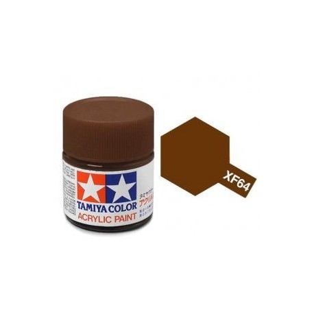 TAMIYA 81764 Rosso Marrone  XF-64 Red Brown Acrilico