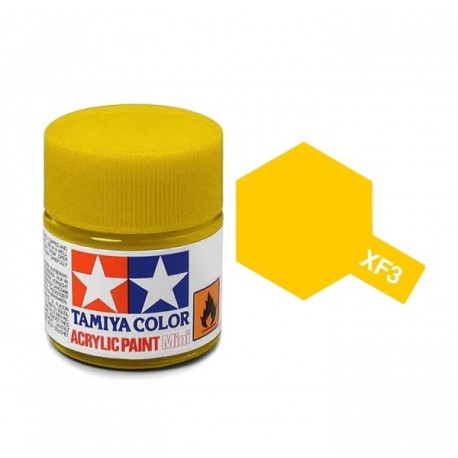 TAMIYA 81703 Flat Yellow XF-3 Giallo Piatto Acrilico