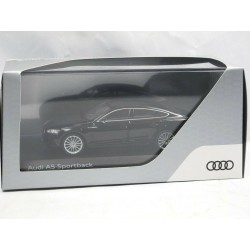 Audi A5 Sportback nera 1:43 Modellino Originale Audi Collection