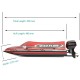 Mad Flow V2 F1 Brushed 2,4 GHz RTR JOY8603 Motoscafo