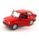 Fiat 126 Rossa scala 1:21Welly Models