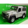 Land Rover Defender Welly 1/24 Grigio Metallizzato