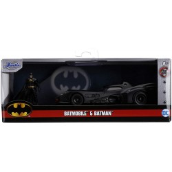 JADA BATMAN 1:32 BATMOBILE 1989 con Personaggio MOVIE TOYS SCALA MODELS