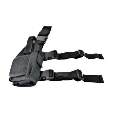WOSPORT FONDINA TATTICA NERA cosciale in cordura (WO-GB11B)