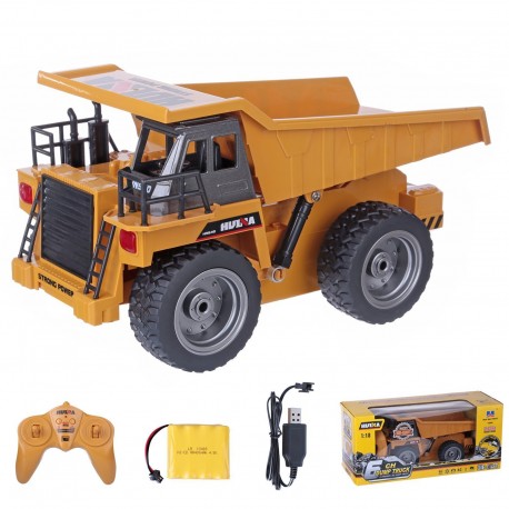 HUINA 1540 1/18 rc Dumper truck with 6 channels