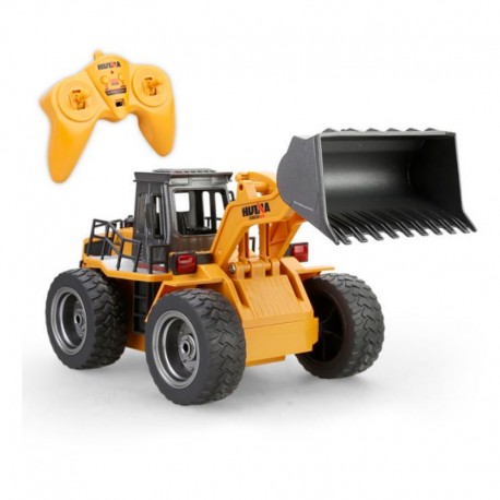 HUINA 1520 1/18 RC BULLDOZER Loader with 6 Channels