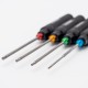 Kit di 4 cacciaviti a brugola 1.5/2/2.5/3mm
