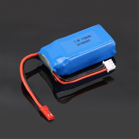 WLtoys 7.4 V 1100 mAh Power Lipo Batteria per WLtoys rc auto 1: 18, Vortex, A949 A959 A969 A979, K929, Laptop
