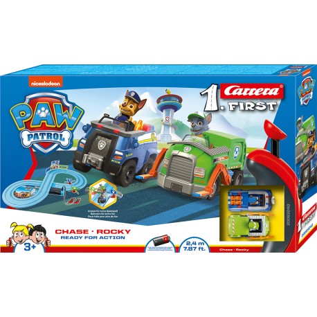 Carrera Pista First Set - Paw Patrol: Ready for Action - mt. 2,4 with SPINNERS