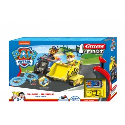 Carrera Pista First Set - Paw Patrol: On a Roll - Chase vs Rubble - mt. 2,4