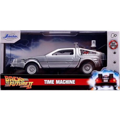 Back To The Future II -  1:32 TIME MACHINE  JADA TOYS SCALA MODELS