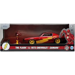 THE FLASH 1973 CHEVROLET CAMARO 1:32  con Personaggio MOVIE TOYS SCALA MODELS