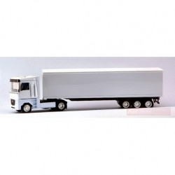 Renault Truck Magnum con rimorchio bianco new ray scala 1:43