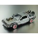 Welly Back To The Future III Die Cast Model DeLorean Time Machine 1/24 auto Ritorno al Futuro