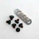 Kyosho BS55 Wheel Stopper Bolt 6 dadi 6 spessori