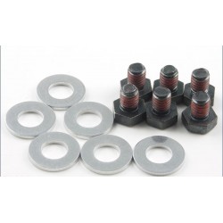 Kyosho BS55 Wheel Stopper Bolt 6 dadi 6 spessori