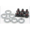 Kyosho BS55 Wheel Stopper Bolt 6 dadi 6 spessori